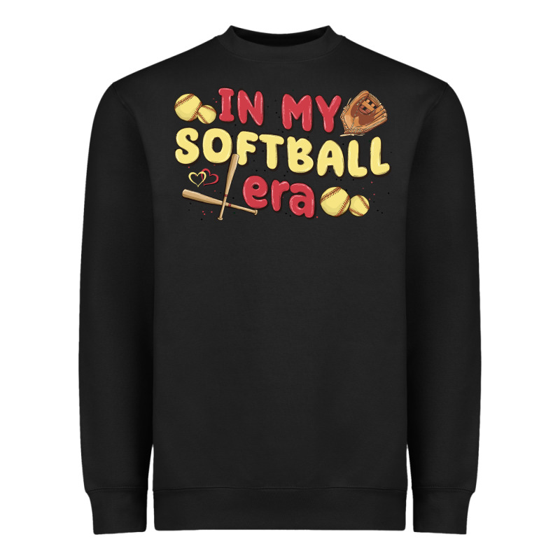 In My Softball Era Heavyweight Sweatshirt by MaliasSmallBusiness | Teevron