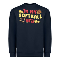 Navy in my softball era Heavyweight Sweatshirt - MaliasSmallBusiness