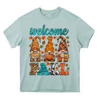 Arona welcome fall gnome Heavy Core Tee - HRA Design Shop