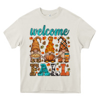Welcome Fall Gnome Heavy Core Tee | Teevron