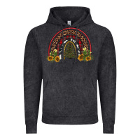 Vintage Black rainbow tree Vintage Hoodie - AdoDesignShop