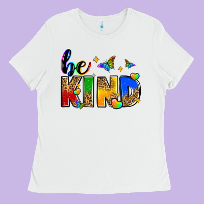 Be Kind Ladies Tee Designed By Zillion Design Studio