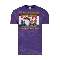 Cloud Purple Western Star Spangled Baby Cow Vintage Tee - LillyAllenDesigns