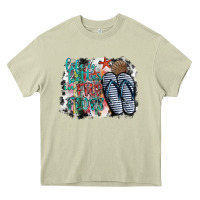 Mossy life is better in fılp flops Heavy Core Tee - SublimationCraftShop