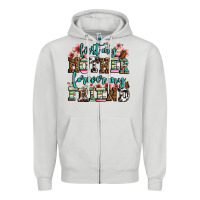 Dove Grey first my mother forever my friend Zipper Hoodie - LillyAllenDesigns