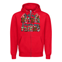 Red first my mother forever my friend Zipper Hoodie - LillyAllenDesigns
