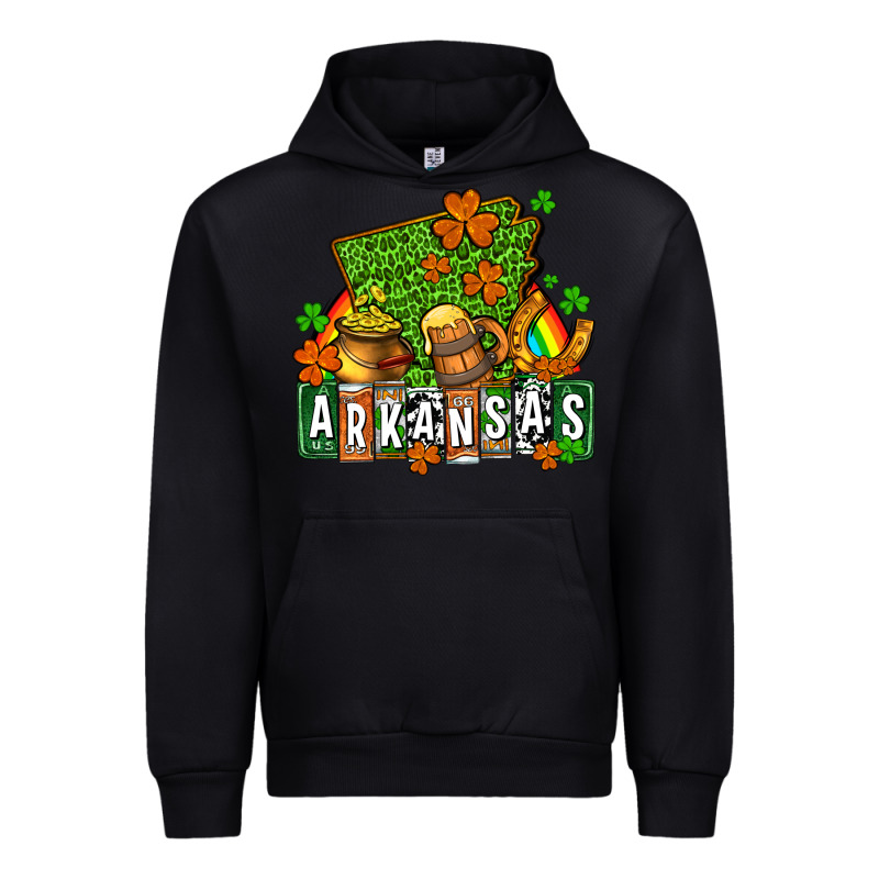 St. Patrick's Arkansas Urban Hoodie by OliviaCreatesArt | Teevron