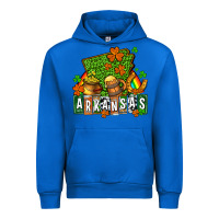 Cobalt St. Patrick's Arkansas Urban Hoodie - OliviaCreatesArt