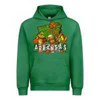 Emerald St. Patrick's Arkansas Urban Hoodie - OliviaCreatesArt
