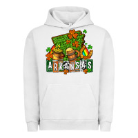 Pigment Lunar Rock St. Patrick's Arkansas Urban Hoodie - OliviaCreatesArt