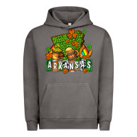 Pigment Tornado St. Patrick's Arkansas Urban Hoodie - OliviaCreatesArt