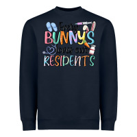 Navy every bunny loves our residents Heavyweight Sweatshirt - MaliasSmallBusiness