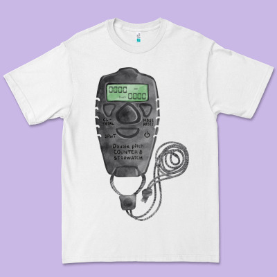 Baseball Counter And Stopwatch Fa Element Premium Tee Designed By Fadigitalartstudio