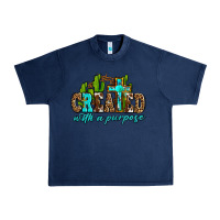 Navy created with a purpose Urban Heavy Tee - AdoDesignShop