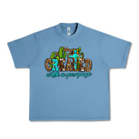 Pebble Blue created with a purpose Urban Heavy Tee - AdoDesignShop