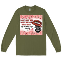 Army Green roses are red violets are blue i have 5  fingers t Long Sleeve Tee - MaliasSmallBusiness