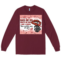 Burgundy roses are red violets are blue i have 5  fingers t Long Sleeve Tee - MaliasSmallBusiness