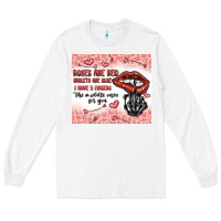 White roses are red violets are blue i have 5  fingers t Long Sleeve Tee - MaliasSmallBusiness