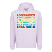 Lilac retro summer Premium Hoodie - TumblerDesignByShophia