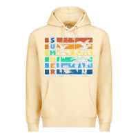 Pina Colada retro summer Premium Hoodie - TumblerDesignByShophia
