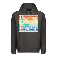 Smoke retro summer Premium Hoodie - TumblerDesignByShophia