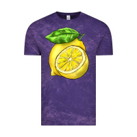 Cloud Purple lemon Vintage Tee - BarkalooDesign
