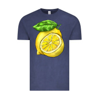 Vintage Denim lemon Vintage Tee - BarkalooDesign