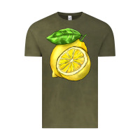 Vintage Olive lemon Vintage Tee - BarkalooDesign
