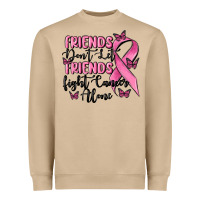 Mushroom friends dont let friends fight cancer alone Heavyweight Sweatshirt - MaliasSmallBusiness