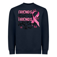 Navy friends dont let friends fight cancer alone Heavyweight Sweatshirt - MaliasSmallBusiness