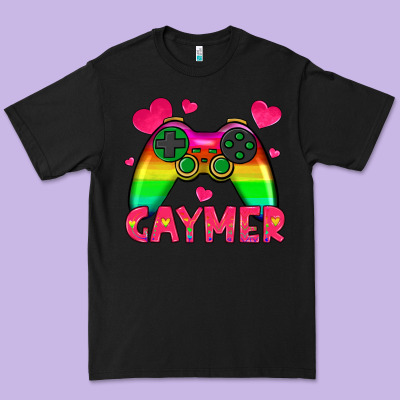 Gaymer Premium Tee Designed By Hra Design Shop