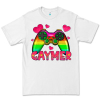 White gaymer Premium Tee - HRA Design Shop