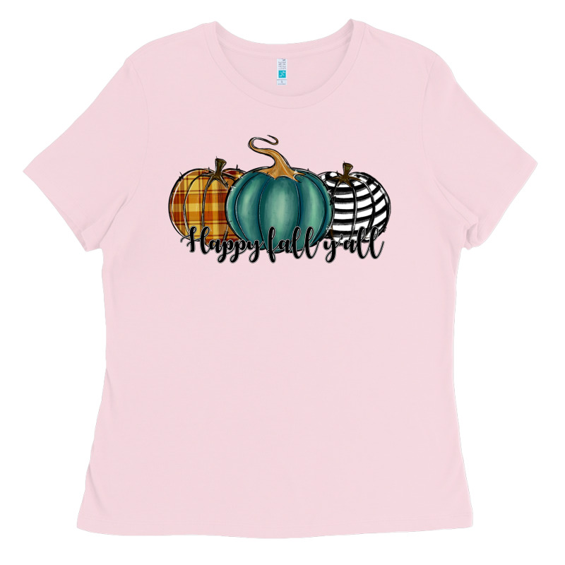Happy Fall Y'all Pumkins Ladies Tee by RanaPortraitStore | Teevron