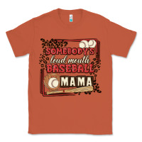 Copper somebody's loud mouth baseball mama Classic Tee - MaliasSmallBusiness