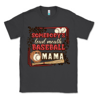 Smoke somebody's loud mouth baseball mama Classic Tee - MaliasSmallBusiness
