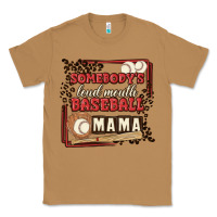 Toasted Coconut somebody's loud mouth baseball mama Classic Tee - MaliasSmallBusiness