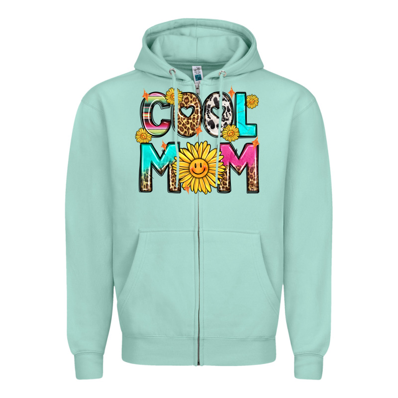 Cool Mom Zipper Hoodie by LillyAllenDesigns | Teevron
