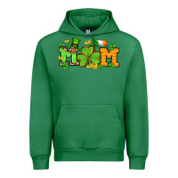 Emerald St. Patrick's Day mom Urban Hoodie - OliviaCreatesArt
