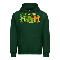 Forest Green St. Patrick's Day mom Urban Hoodie - OliviaCreatesArt