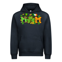 Navy St. Patrick's Day mom Urban Hoodie - OliviaCreatesArt