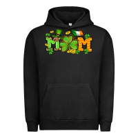 Pigment Black St. Patrick's Day mom Urban Hoodie - OliviaCreatesArt