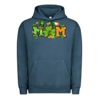 Pigment Midnight Navy St. Patrick's Day mom Urban Hoodie - OliviaCreatesArt