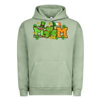 Pigment Oil Green St. Patrick's Day mom Urban Hoodie - OliviaCreatesArt
