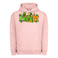 Pigment Salmon St. Patrick's Day mom Urban Hoodie - OliviaCreatesArt