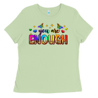 Matcha you are enough Ladies Tee - Zillion Design Studio