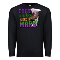 Black Even Witches Need a Marg Premium Sweatshirt - texasbilliewilder