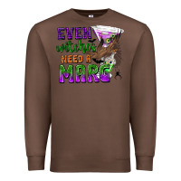 Chestnut Even Witches Need a Marg Premium Sweatshirt - texasbilliewilder