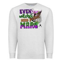Oatmeal Heather Even Witches Need a Marg Premium Sweatshirt - texasbilliewilder