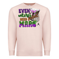 Pale Pink Even Witches Need a Marg Premium Sweatshirt - texasbilliewilder