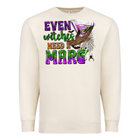 Sandshell Even Witches Need a Marg Premium Sweatshirt - texasbilliewilder